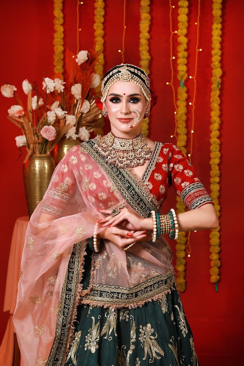 Chic Bridal Attire