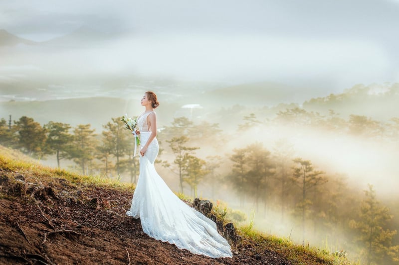 Bohemian Bridal Look